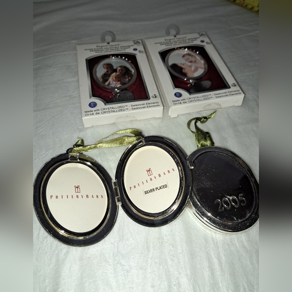 4 silver plated picture frame ornaments - Picture 4 of 7